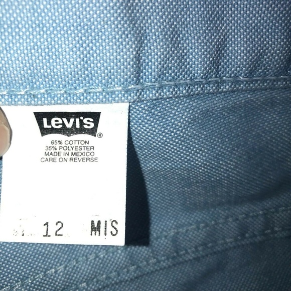 Vintage Levi’s Short Blue Red Threading Sz… - Picture 2 of 7